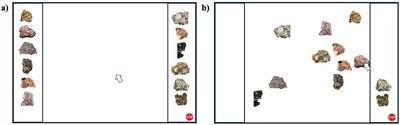 Similarity ratings for basic-level categories from the Nosofsky et al. (2018) database of rock images